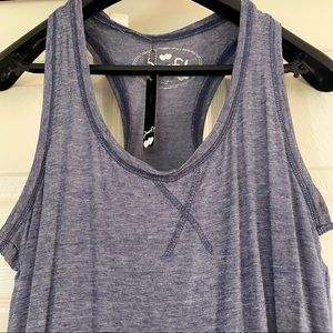 Blue Racerback Tank Top NWT